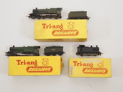 Lot 346 - A group of TRIANG TT gauge steam locomotives...