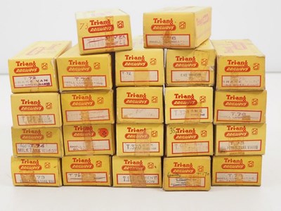 Lot 356 - A group of various TRIANG TT gauge wagons -...