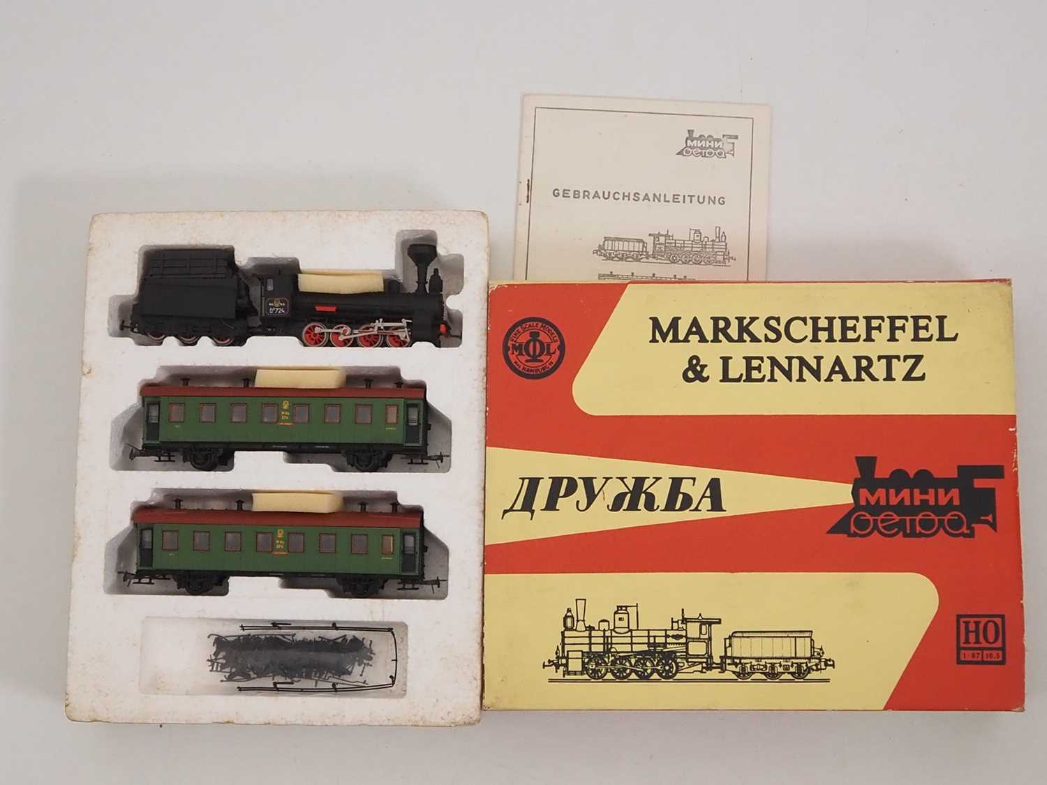 Lot 362 - A MARKSCHEFFEL & LENNARTZ (Hamburg) HO gauge...