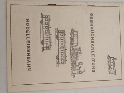 Lot 362 - A MARKSCHEFFEL & LENNARTZ (Hamburg) HO gauge...