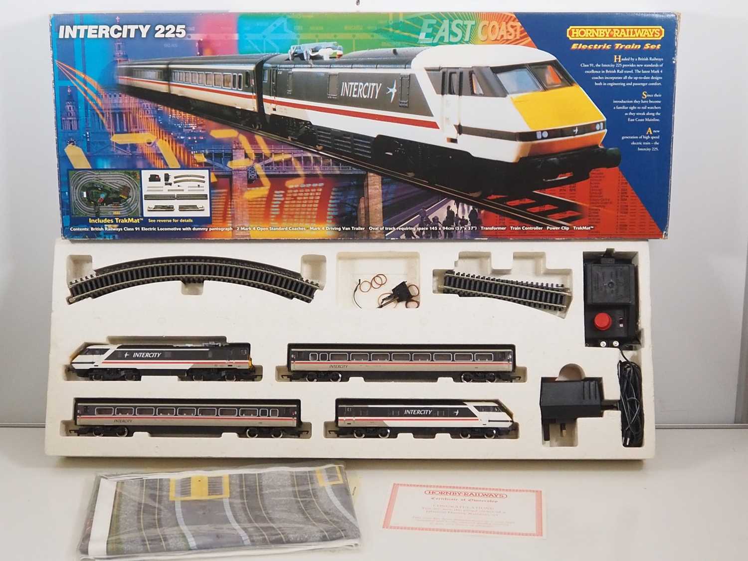 Lot 376 - A HORNBY OO gauge Intercity 225 passenger