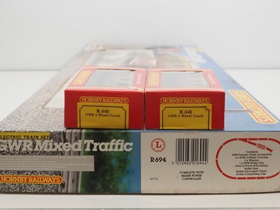 Lot 377 - A HORNBY OO gauge GWR mixed traffic passenger...