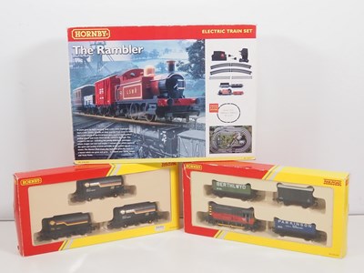 Lot 398 - A HORNBY OO gauge 'The Rambler' train set,...