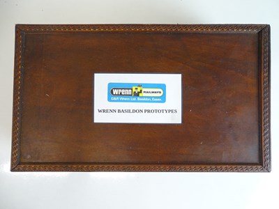 Lot 179 - OO SCALE MODEL RAILWAYS: A wooden box...