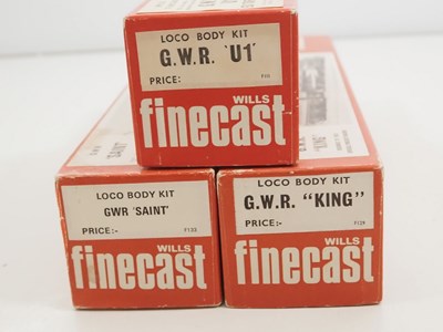 Lot 427 - A group of WILLS FINECAST OO gauge part built...