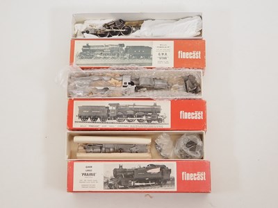 Lot 428 - A group of unbuilt WILLS FINECAST OO gauge...