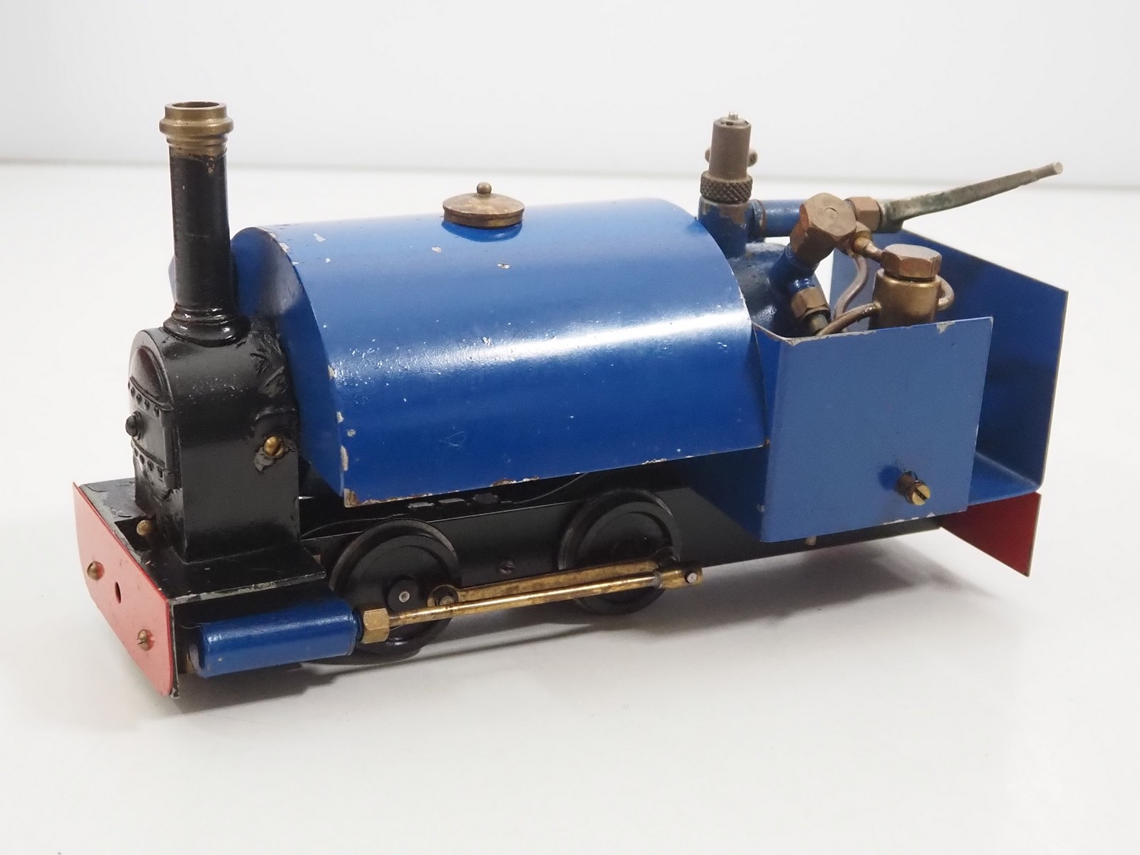 PEGGIE-BLUE-45 0-4-0 Saddle Tank 'Peggie' Blue (Manual) Steam Locomotive main image 1