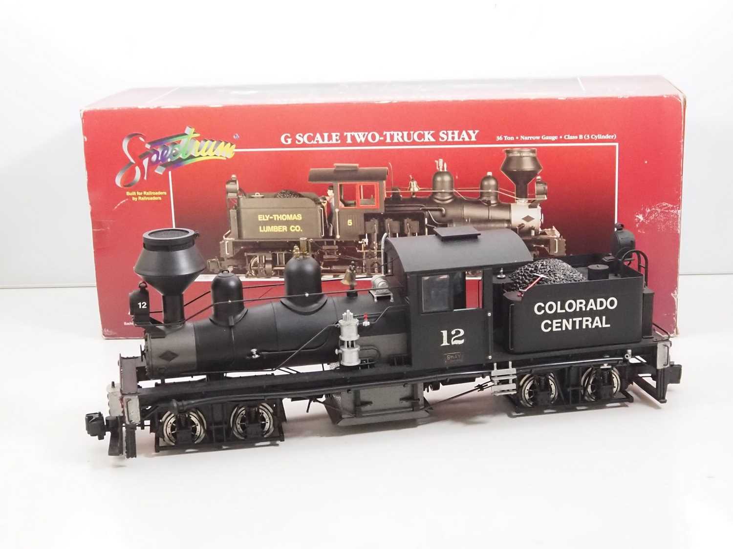 Lot 542 - A SPECTRUM by BACHMANN G scale Two-Truck Shay...