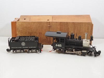 Lot 553 - A PEARSE G scale live steam American Outline...