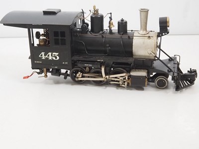 Lot 553 - A PEARSE G scale live steam American Outline...