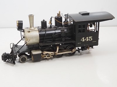 Lot 553 - A PEARSE G scale live steam American Outline...