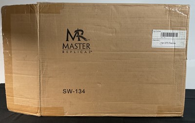 Lot 522 - STAR WARS - A Master Replicas Han Solo Blaster...