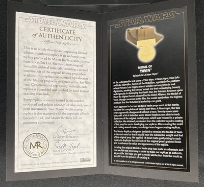 Lot 501 - STAR WARS - A Master Replicas Die cast and...