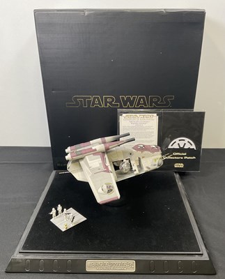 Lot 494 - STAR WARS - A Code 3 Die cast, hand painted...