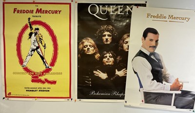 Lot 244 - A group of 3 QUEEN  / FREDDIE MERCURY 1992...