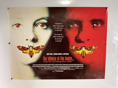 Lot 184 - SILENCE OF THE LAMBS (1990) UK Quad film...