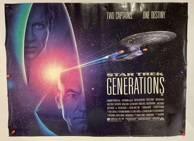 Lot 124 - A group of STAR TREK movie posters to include...