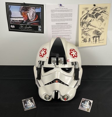 Lot 511 - STAR WARS - An AT-AT driver replica prop...