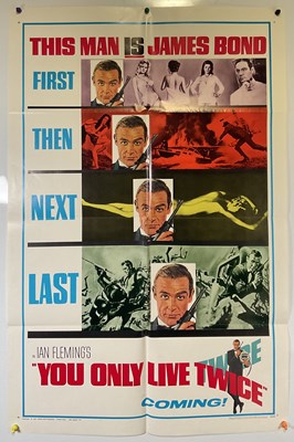 Lot 107 - YOU ONLY LIVE TWICE (1967) US One-sheet teaser...