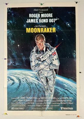 Lot 95 - MOONRAKER (1979) International One sheet film...