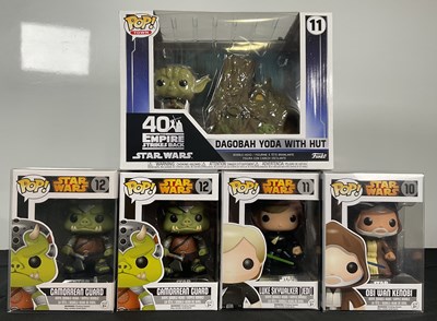 Lot 435 - STAR WARS - A group of Star Wars Funko Pops to...