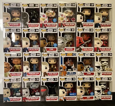 Lot 449 - STAR WARS - A group of Star Wars Funko Pops to...