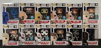 Lot 469 - STAR WARS - A group of Star Wars Funko Pops...