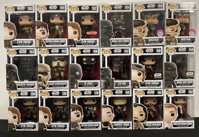 Lot 452 - STAR WARS - A group of Star Wars Funko Pops to...