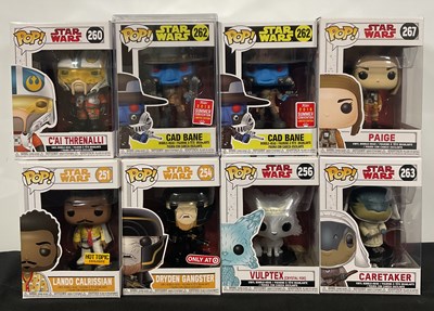 Lot 446 - STAR WARS - A group of Star Wars Funko Pops...