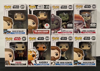 Lot 473 - STAR WARS - A group of Star Wars Funko Pops to...