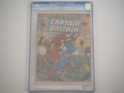 Lot 100 - CAPTAIN BRITAIN #17 (1977 - MARVEL UK) -...