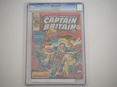 Lot 105 - CAPTAIN BRITAIN #37 (1977 - MARVEL UK) -...