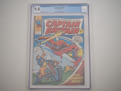 Lot 106 - CAPTAIN BRITAIN #38 (1977 - MARVEL UK) -...