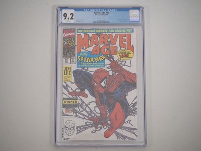 Lot 110 - MARVEL AGE #90 (1990 - MARVEL) - GRADED 9.2...