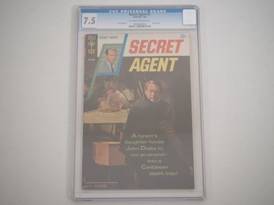 Lot 185 - SECRET AGENT #2 - (1968 - GOLD KEY) - GRADED 7....