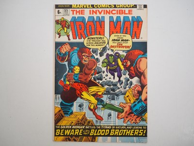 Lot 232 - IRON MAN #55 - (1973 - MARVEL - UK Price...