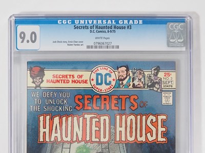 Lot 327 - SECRETS OF HAUNTED HOUSE #3 (1975 - DC) -...