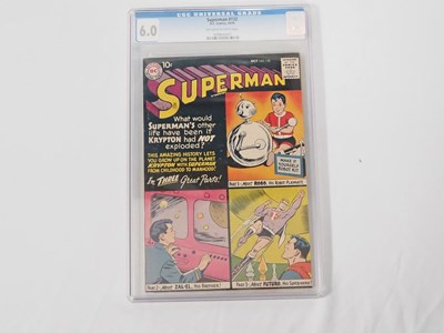 Lot 329 - SUPERMAN #132 (1959 - DC) - GRADED 6.0 (FN) by...