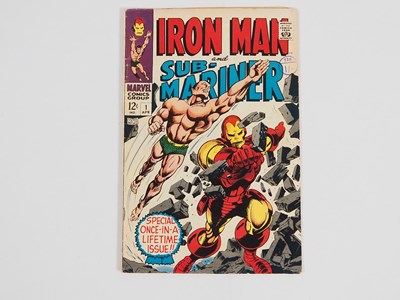 Lot 371 - IRON MAN & SUB-MARINER #1 (1968 - MARVEL) -...