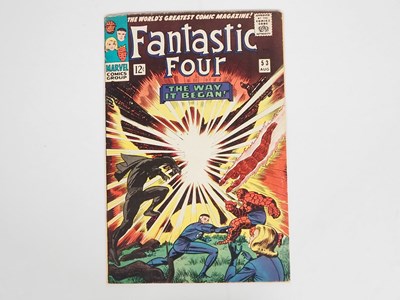 Lot 387 - FANTASTIC FOUR #53 (1966 - MARVEL) - First...