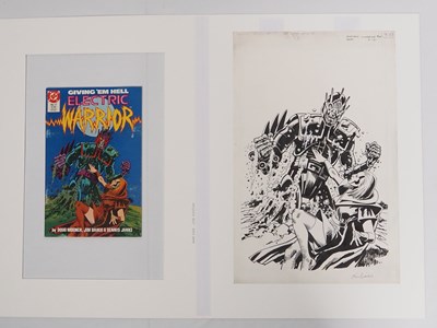 Lot 314 - JIM BAIKIE ORIGINAL COVER ART FOR ELECTRIC...