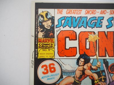 Lot 87 - SAVAGE SWORD OF CONAN #6: COMIC & PRINTERS...