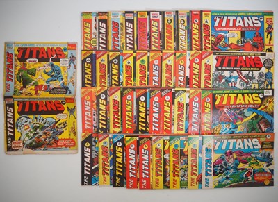 Lot 89 - THE TITANS #1 to 19, 22, 24, 27-31, 33, 34, 36,...