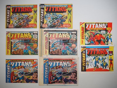 Lot 90 - THE TITANS PRINTERS PROOF LOT (7 in Lot) - Lot...