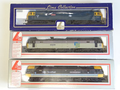 Lot 214 - OO SCALE MODEL RAILWAYS: A group of LIMA Class...