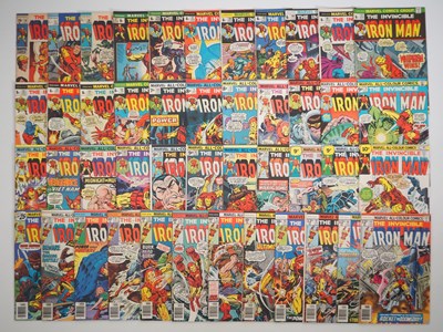 Lot 230 - IRON MAN #18, 21, 26, 47, 56-66, 69, 71-99 (45...