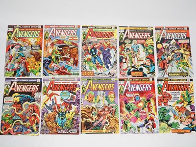 Lot 352 - AVENGERS #120, 121, 122, 123, 125, 126, 127,...