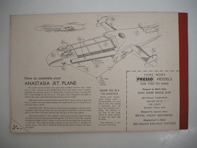 Lot 146 - DAN DARE'S 'ANASTASIA' JET PLANE PRESS OUT...