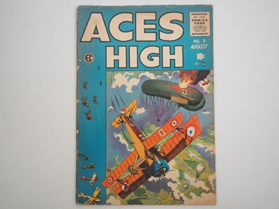 Lot 209 - ACES HIGH #3 (1955 - EC) - Cover and interior...