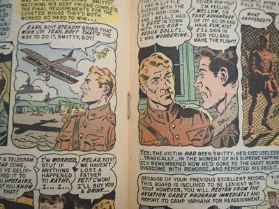 Lot 209 - ACES HIGH #3 (1955 - EC) - Cover and interior...